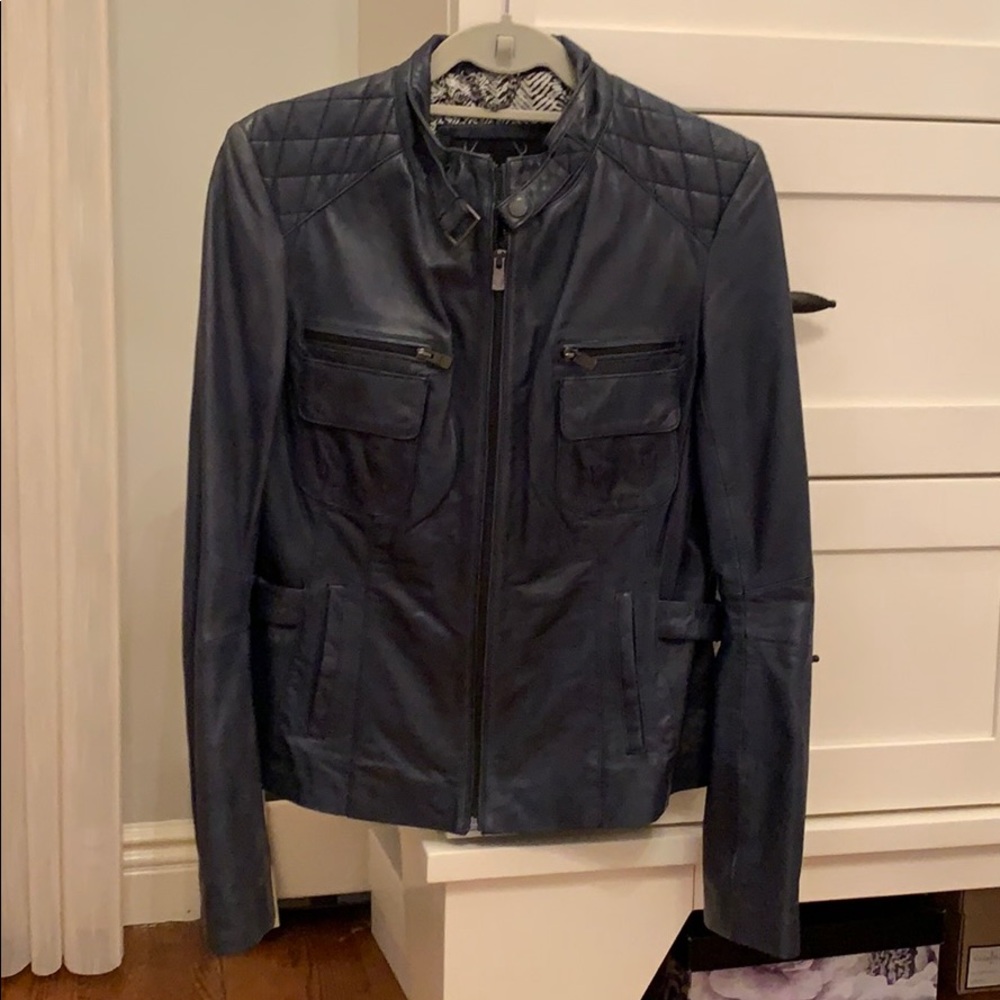 Leather jacket